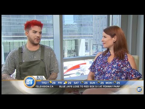 Breakfast Television entrevista Adam Lambert, Toronto (ON, Canadá) - 20/07/2017 - legendado