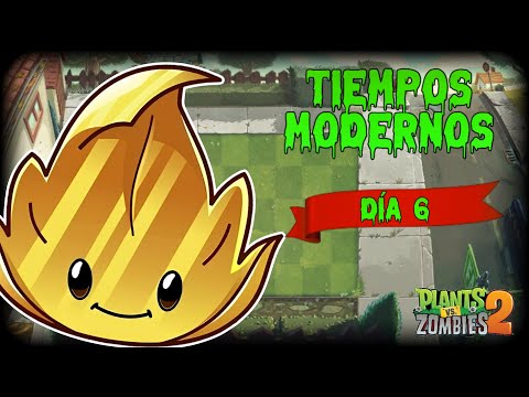 Magos 😡| Tiempos modernos día 6 | Plants vs zombies 2