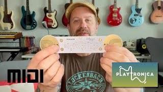 Video thumbnail for PlayTronica Touch Me: Unboxing, Demo, & Review (MIDI controller) by Musical Miscellany