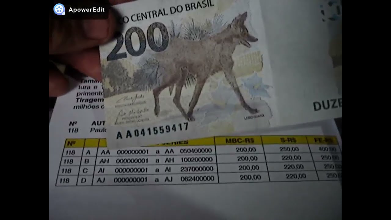 QUEM GUARDOU!!! GANHOOU!! CEDULA DE 200 REAIS SERIE (AA) CHEGOU CATALOGO 2022 VEJA QUANTO LUCROU!!