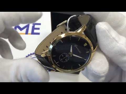 Видео обзор наручных часов Guardo 10598 корпус желтый, циферблат черный