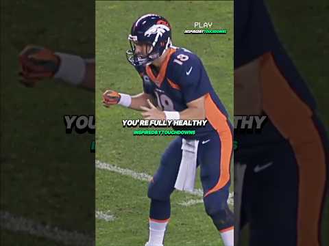 Peyton Manning Reveals His NFL Dream Team 😱 #shorts #nfl