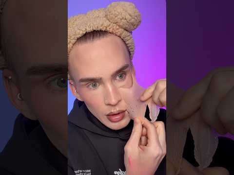 Peel off maske under min makeup 😳 #makeup