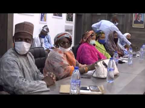 Dr Zainab Bagudu First Lady of Kebbi State with Ambassador Fatima Isaiku a Child Sexual Exploitation