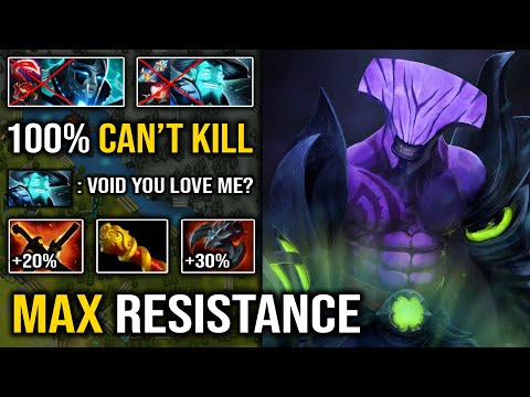 100% COUNTER STORM & PA Crazy Status Resistance Faceless Void with Brutal Chrono 20Kills + No Death