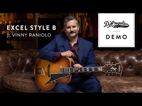 D'Angelico Style B 2025 - Dark iced tea burst image 8