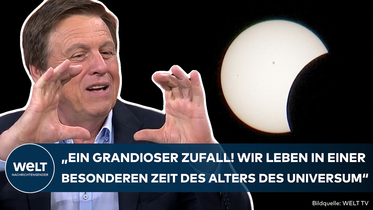 SONNENFINSTERNIS: Astronaut aufgeregt! "Wir leben in einer besonderen Zeit des Alters des Universums