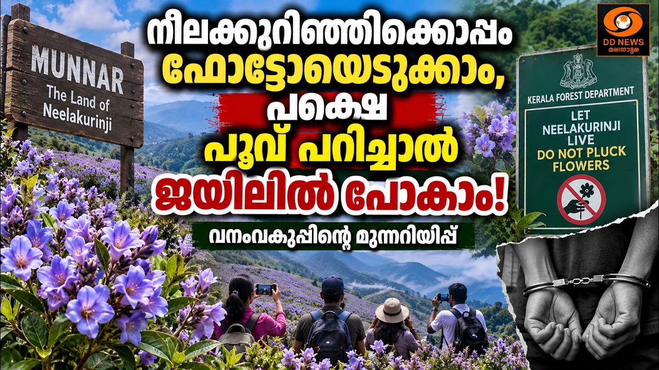 നീലക്കുറിഞ്ഞിക്കൊപ്പം ഫോട്ടോയെടുക്കാം, പക്ഷെ പൂവ് 
