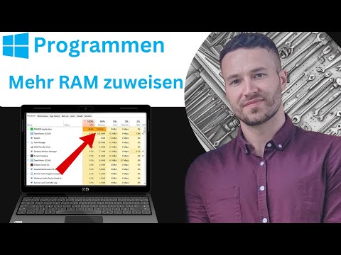 Programmen mehr RAM / Arbeitsspeicher zuweisen - Windows 10 / 11 PC Spiele schneller machen Tutorial