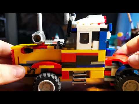 Лего трактор хтз Т 150.(самоделка)