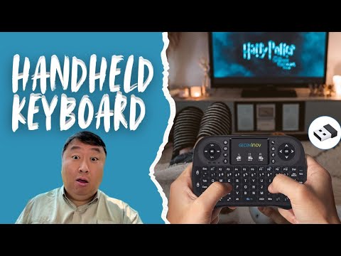 Mini Wireless Keyboard with Touchpad Remote Control Review