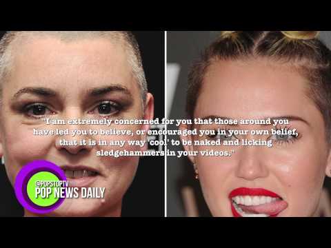 Sinead O'Connor Vs. Miley Cyrus & Simon Cowell