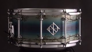 Video thumbnail for Dixon Artisan 6.5"x14" Ash Snare Drum – Enchanted Electric Blue Burst by Dixon Drums