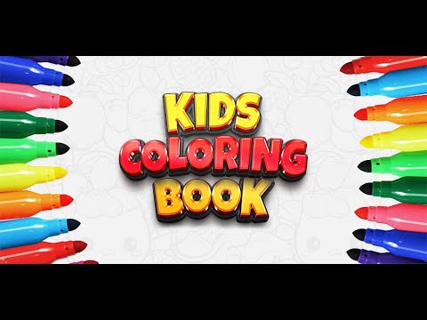 Kids Coloring Book 2025