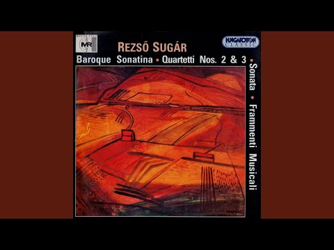 Suite (Quartetto No. 2) : Ritornell. Tempo del principio