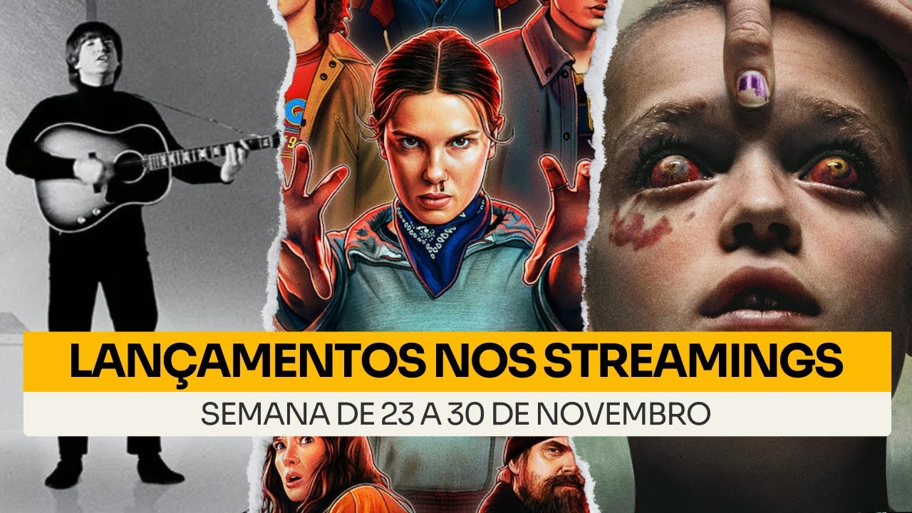 Lançamentos nos streamings (23 a 30 de novembro)