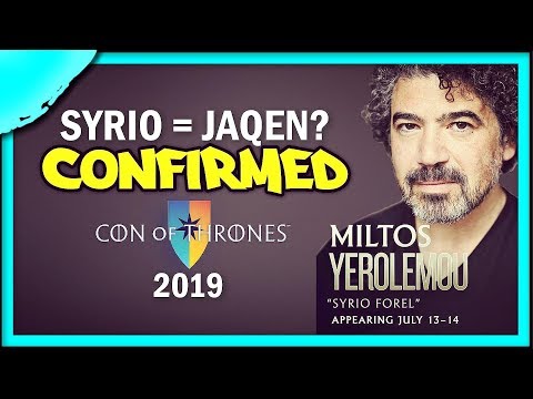 The "Is Syrio Forel Jaqen H'ghar" Debate revealed