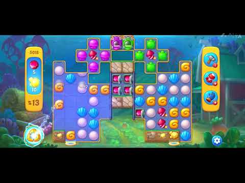 Level 5018 of fishdom