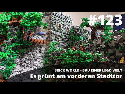 BRICK WORLD LEGO UPDATE (123) - It's greening at the front city gate