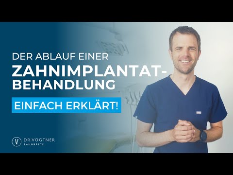 Ablauf Zahnimplantat