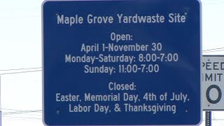 Maple Grove’s Yard Waste Site Almost Open