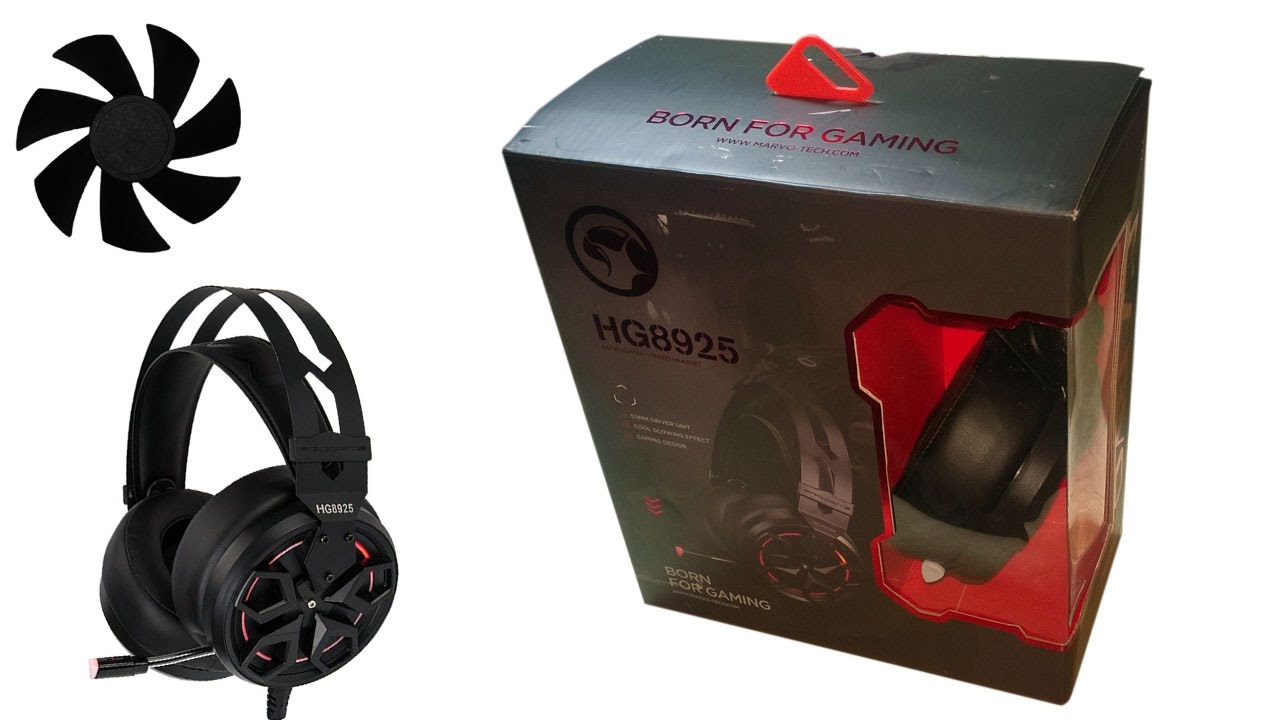 Игровая гарнитура MARVO HG8925 (3,5 мм + USB)