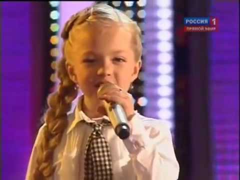8 Year Old Talented Ukrainian Girl   Anastasia Petrik   Singing Oh Darling   Superb   Excellent