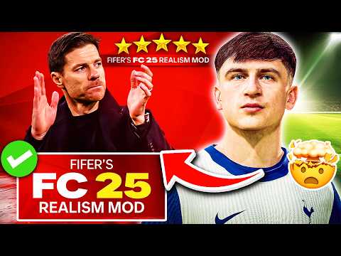 I Downloaded the BEST REALISM MOD in FC 25 and it was AMAZING…