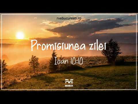 Ioan 10:10 | Costel Grămadă - Promisiunea zilei