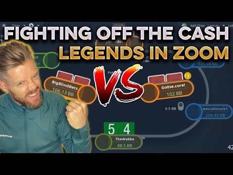 Stacking Cash LEGENDS in 500 Zoom - Poker Ambition Stream Highlights