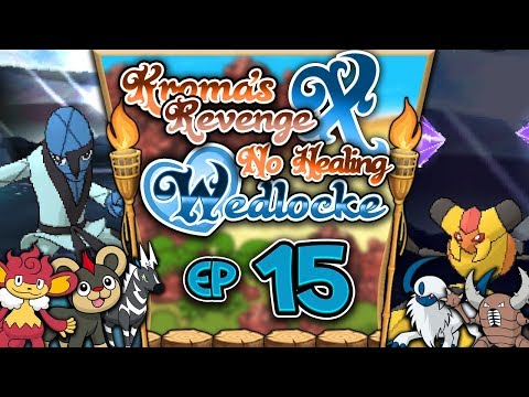THE PRESSURE IS ON! | Pokémon X "No Healing" REVENGE Wedlocke | PART 15