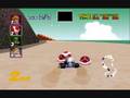 Mario Kart 64 Mushroom Cup Race 3 Koopa Troopa Beach