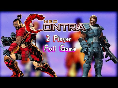 Neo Contra 2 Player Full Game Playthrough - Neo Contra PS2 COOP Full Walkthrough 5K 2023