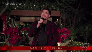 Adam Lambert Sings Have Yourself a Merry Little Christmas