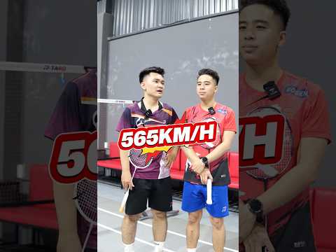 "369KMH" SPEED SMASH ??? #badminton #vnb #caulong #shortsvideo #shorts