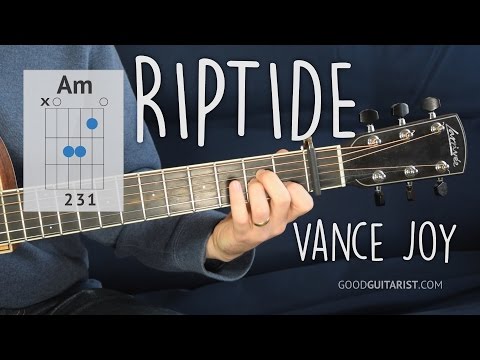 "Riptide" Easy Guitar Tutorial | Vance Joy - Chords, Strumming and Lead