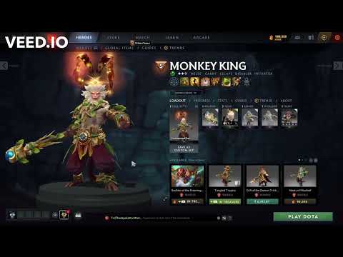FREE MONKEY KING ARCANA - Diretide candyworks