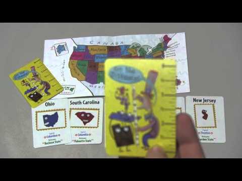 Dice Tower Reviews: The Scrambled States of America