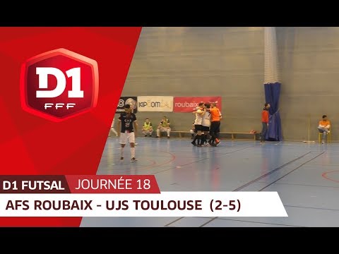 J18 : AFS Roubaix - UJS Toulouse (2-5)