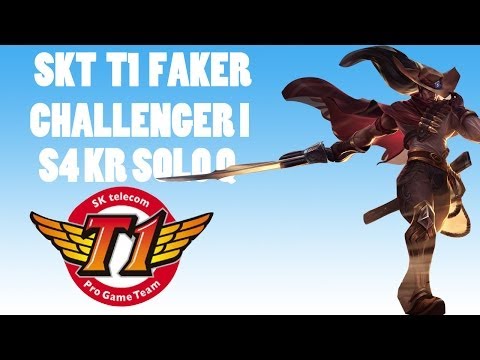 SK Telecom T1 K Faker - Yasuo Mid 2 - Korean Challenger Solo Queue