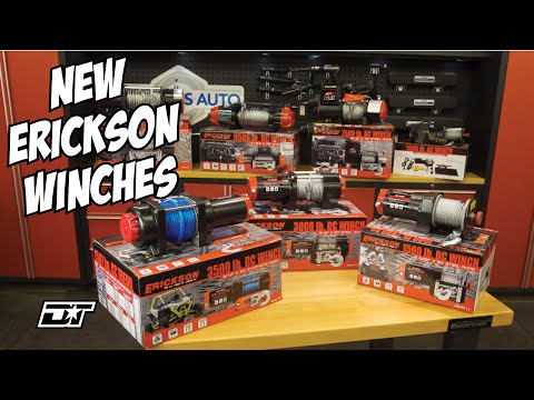 NEW LINE OF ERICKSON WINCHES | EXCLUSIVELY AVAILABLE AT PRINCESS AUTO