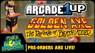 Arcade1Up Golden Axe Arcade Cabinet Pre-Orders are LIVE!