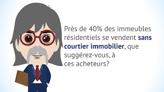 Que suggérez-vous aux acheteurs d'immeubles résidentiels se vendant sans courtier?