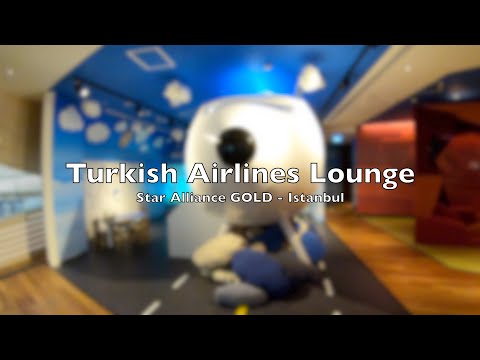 EXCELENTE Lounge Gold da Turkish Airlines Star Alliance no Aeroporto de Istambul