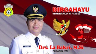 Download lagu Ucapan 17 Agustus 2021 | HUT RI 76 oleh Bupati Buton : Drs. La Bakri, M.Si. mp3 Download lagu Ucapan 17 Agustus 2021 | HUT RI 76 oleh Bupati Buton : Drs. La Bakri, M.Si. mp3