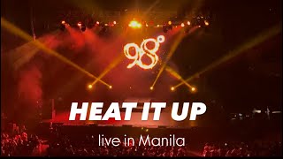 HEAT IT UP - 98 Degrees live in Manila 2025