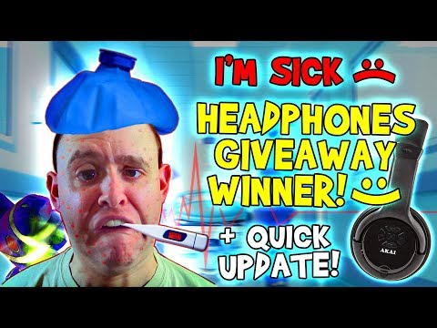 I'M SICK 💊 Headphones Giveaway Winner 🎧 Quick Channel Update ► T.O.N.Y ATTACKS !