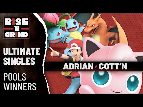 Adrian (Pokemon Trainer) vs Cott'n (Jigglypuff) | Ultimate Singles Pools Winners | RNG 2023