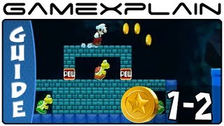New Super Mario Bros. 2:  World 1-2 Star Coin Guide & Walkthrough