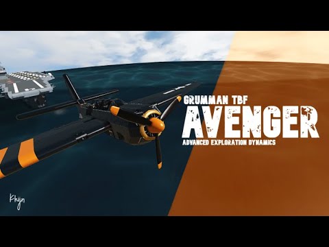 Space Engineers | Naval Torpedo Attack with my Grumman TBF Avenger Build!
